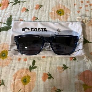 Costa Dark Blue Tybee Sunglasses with Dust Case